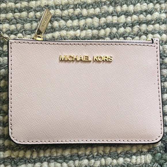 Michael Kors Pink Key & Card Holder - Picture 2 of 8